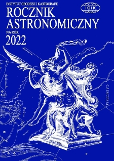 Rocznik Astronomiczny na rok 2022