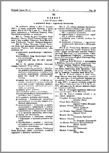 Dekret z dnia 30 maja 1945 r. o pomiarach kraju i organizacji miernictwa