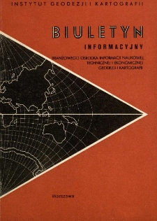 Biuletyn Informacyjny Tom XXXVI nr 2-3 1991