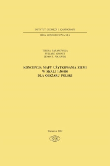 Koncepcja mapy użytkowania ziemi w skali 1:50000 dla obszaru Polski