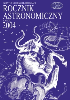 Rocznik Astronomiczny na rok 2004