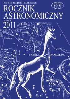 Rocznik Astronomiczny na rok 2011