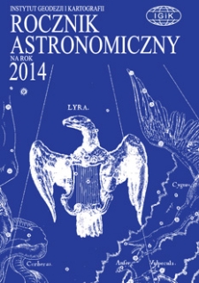Rocznik Astronomiczny na rok 2014