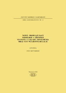 Systemy i układy odniesienia w geodezji, geodynamice i astronomii