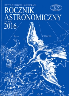 Rocznik Astronomiczny na rok 2016