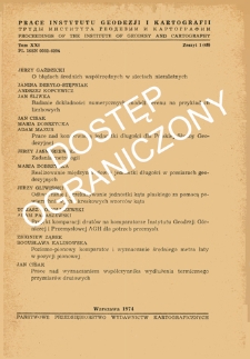 Poziomo-pionowy komparator i wyznaczanie średniego metra łaty w pozycji pionowej