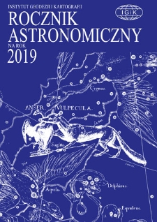 Rocznik Astronomiczny na rok 2019