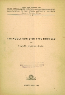 Triangulation d'un type nouveau